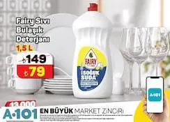 FAİRY SIVI BULAŞIK DETERJANI 1,5 L